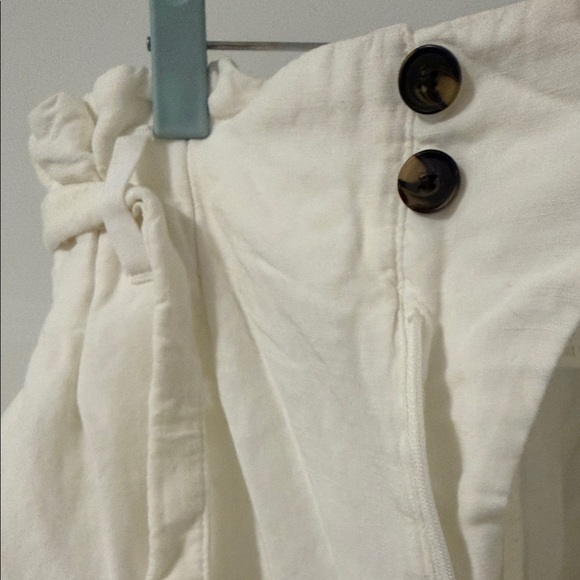 H&M Cream Linen Pants - Picture 3 of 3